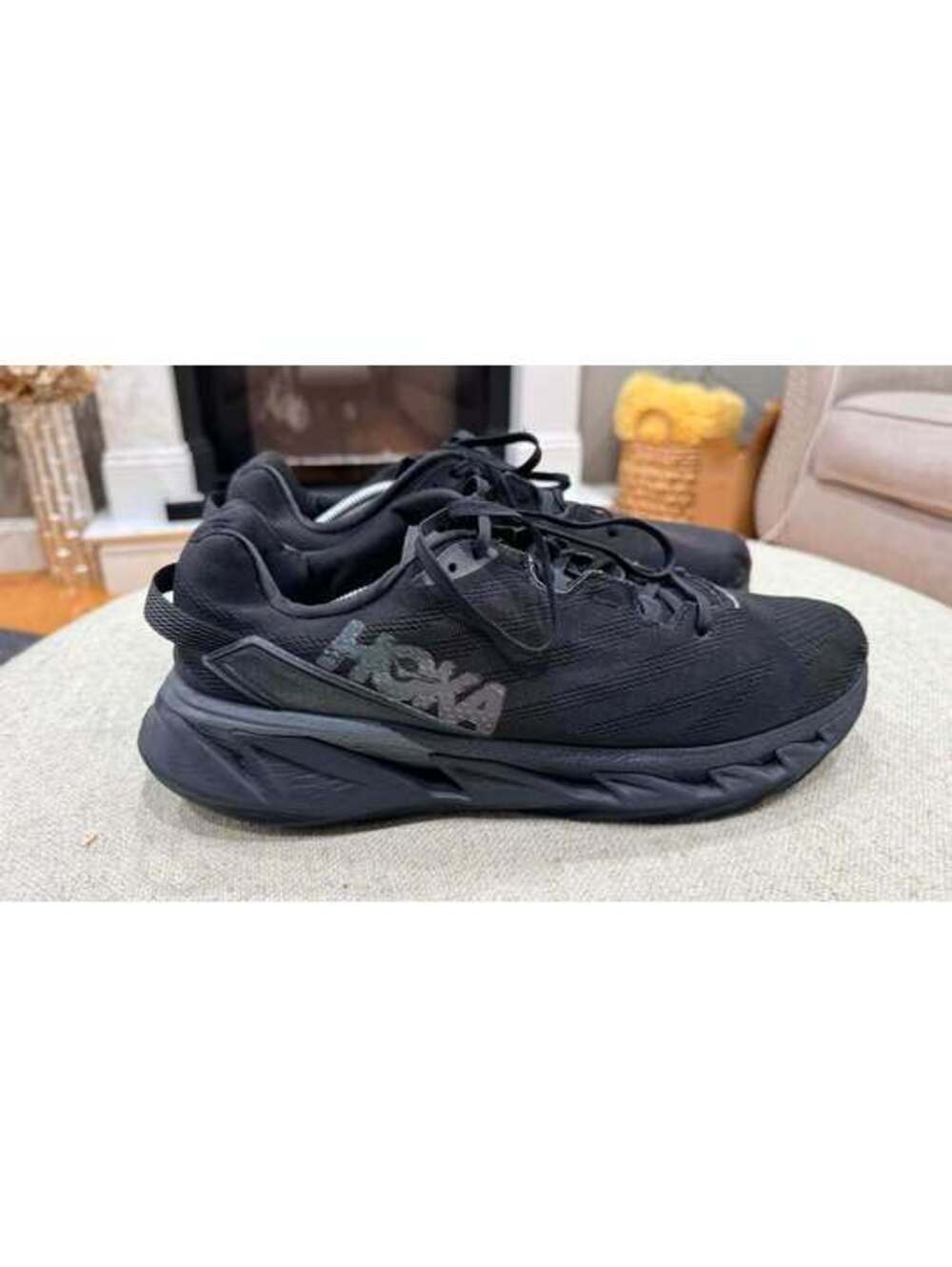 Hoka Elevon 2 Black Running Shoes men’s size 13 - Picture 2 of 7